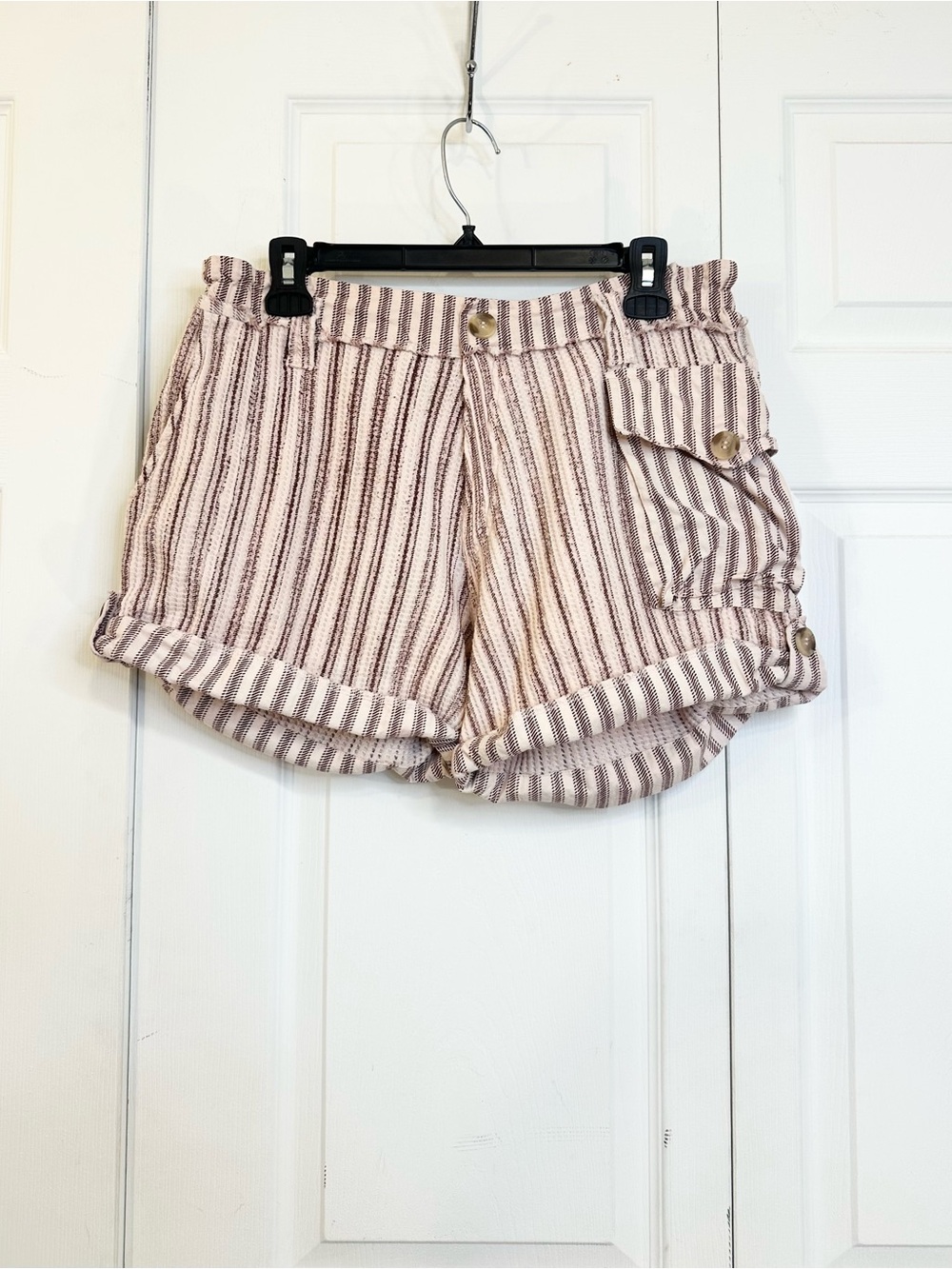 Free People FP One Harriet Striped Shorts S